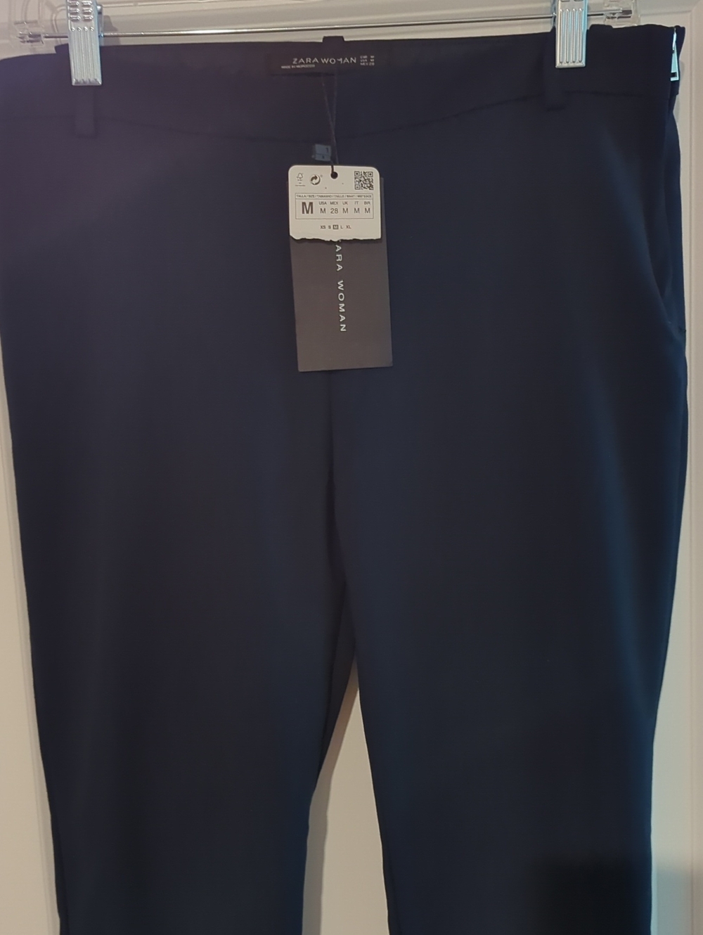Women's Navy Blue Pants - Classic Fit
